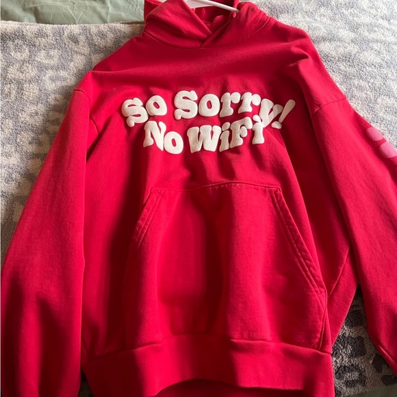 MADHAPPY So Sorry No Wifi Hoodie - Picture 2 of 4